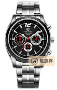天王其他系列GS5646SB/3D黑腕表