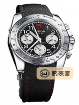 帝舵HERITAGE CHRONO20300-fs黑银配数字