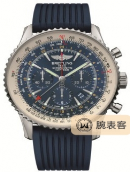 百年灵航空计时1NAVITIMER GMT Aurora Blue